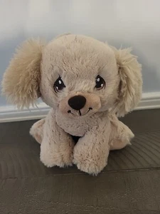 Aurora Precious Moments Daniel Spaniel Brown Puppy Dog Plush Stuffed Animal Toy - Picture 1 of 8