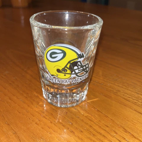 Green Bay Packers Shot Glass heavy Cover