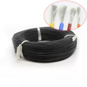 Cable de silicona 2 ~ 30 AWG cable flexible serie UL-US 0,08 mm cable RC negro - Imagen 1 de 3
