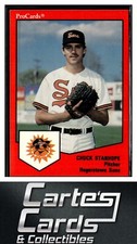 Chuck Stanhope 1989 ProCards Minor League Team Sets #269  Hagerstown Suns