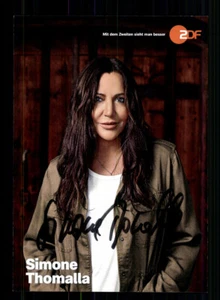 Simone Thomalla Frühling Autogrammkarte Original Signiert # BC 211769 - Bild 1 von 2