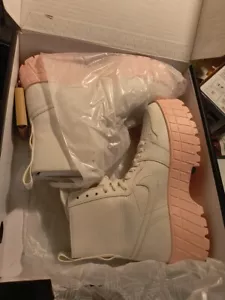 Air Jordan 1 Brooklyn High Sail Legend Pink W-FJ5737-116 Damenschuhe 12W 10,5M - Bild 1 von 6