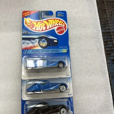 Hot Wheels Talbot Lago 3-Car Collection 1993 #250 / 1995 #295 (2) New / CardB176 - Image 1 of 4
