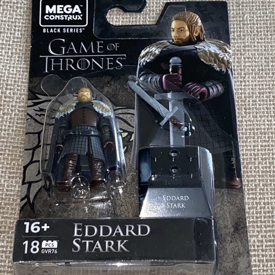MEGA Construx Game of Thrones Eddard Stark Tyrion Lannister Gvr76 Gvr78