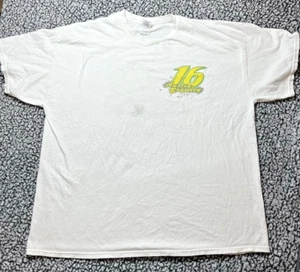 Austin Brawley #16 NASCAR Racing Shirt Maglietta Vintage Uomo XXL Grafica - Foto 1 di 6