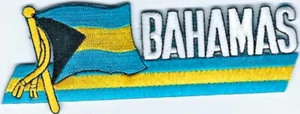 The Bahamas Souvenir Caribbean Patch - Picture 1 of 1