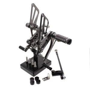 Black CNC Rearset Foot Pegs Rear set Fit For Honda CBR929RR CBR954RR 2000-2003 - Picture 1 of 1