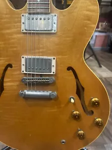 1997 Gibson USA ES-335 Natural Finish w Brustbucker and Fishman Piezo Pickup - Picture 1 of 7