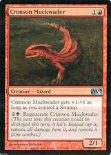 MTG - M13 - Crimson Muckwader - Foil - NM