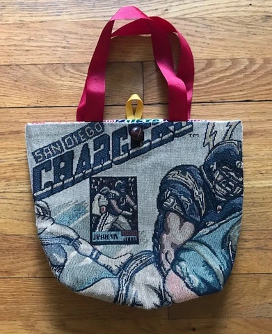 San Diego Chargers NFL Quilted Handbag Purse Tote Cover