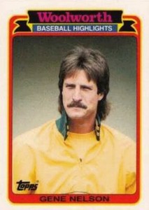 1989 Topps Woolworth Baseball Highlights Baseball 16 Gene Nelson