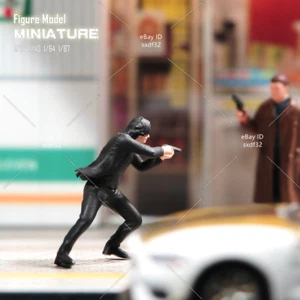 1/24 Escena Accesorios Estrellas Reeves Hombre Miniaturas Figuras Modelo Para Coches Vehículos Juguete - Imagen 1 de 6