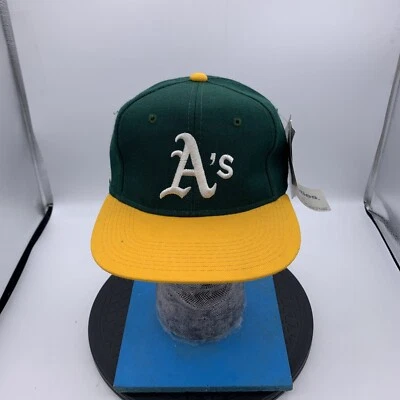 Gorra ajustada bordada vintage Sports Specialties Oakland Athletics talla 7 nueva con etiquetas Foto 1 de 4