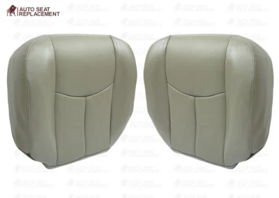 Cubierta de asiento inferior gris para conductor y pasajero Chevy Avalanche 2003 2004 2005 2006 Foto 1 de 4