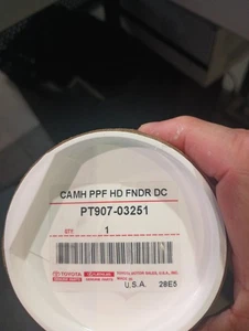 PT907-03251 PAINT PROTECTIVE FILM HODD AND FENDERS 25 TOYOTA CAMRY - Picture 1 of 3
