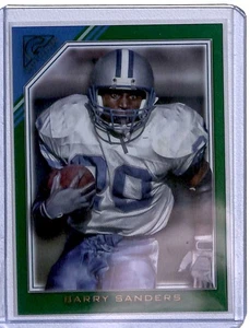2024 Topps Gallery Green Barry Sanders 150/250 Detroit Lions #393 - Picture 1 of 2