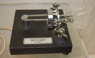 Bencher Chicago Iambic Paddle Key for Ham Radio Morse Code - Image 1 of 4