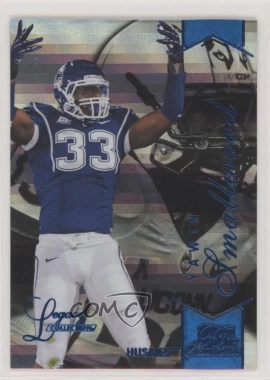 2014 Flair Showcase Legacy Collection /150 Row 2 Yawin Smallwood #9 Rookie RC - Image 1 of 2