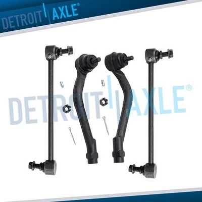 Front Sway Bar End Links Outer Tierods for 2014 2015 Hyundai Tucson Kia Sportage - Image 1 of 4