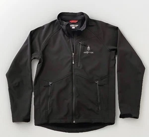 Kryptek Theron Jacket Mens Medium Black Soft Shell Windproof - Picture 1 of 16