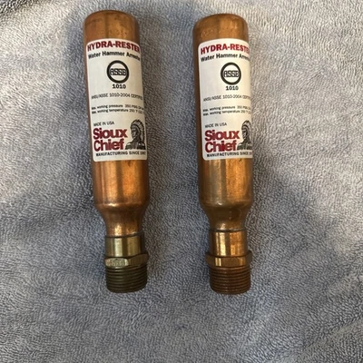 Sioux Chief 653-B Hydra-Rester Water Hammer Arrester 3/4” OEM Hatco 03.40.057.00 - Image 1 of 4