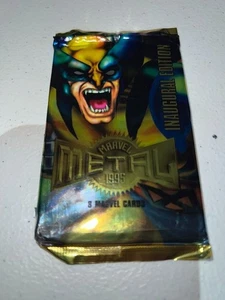 1995 Inaugural Edition Marvel Metal Factory Sealed Pack Wolverine Art - Bild 1 von 2