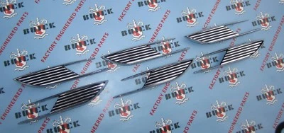 Juego de 6 orificios de buey guardabarros delantero Buick 1960. Ventipuertos. OEM #1194954,5 Foto 1 de 4