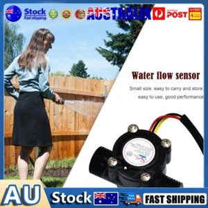 YF-S201 Water Flow Sensor 1.75MPa DC 5-18V 1/2 Inch Hall Effect Flow Sensor Au - Picture 1 of 7