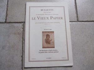 Bulletin le vieux papier n°374. oct 2004.  (chocolat Meunier).... - Picture 1 of 4