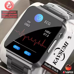 Smartwatch orologio intelligente orologio Bluetooth uomo sport uomo impermeabile pressione sanguigna - Foto 1 di 30