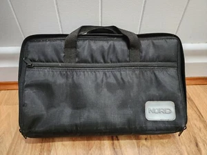 Vintage NORD Cassette Tape Storage Holder Travel Carry Messenger Bag - Picture 1 of 4