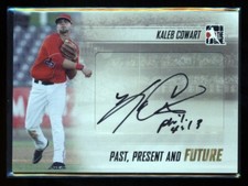 2013 IN THE GAME PAST PRESENT FUTURE AUTO KALEB COWART