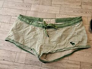 abercrombie & fitch Shorts Womens Medium striped Hot Pants summer shorts