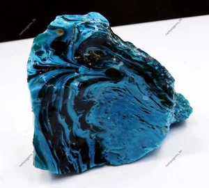 940,25 quilates natural certificado turquesa azul crudo piedra preciosa suelt... - Imagen 1 de 7