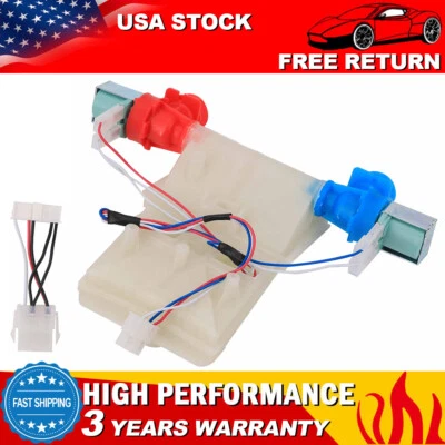 W11210459 Washer Water Inlet Valve Part W10869799 W11025984 W10701459 W10838319 - Image 1 of 4