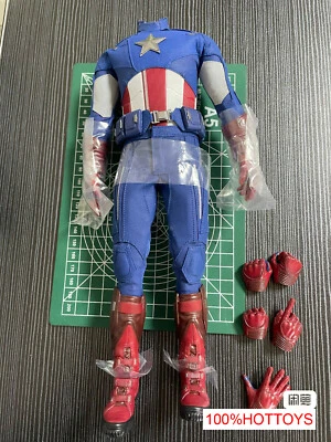 Hot Toys HT MMS563 1/6 Captain America 2012 Version Action Figure Body Outfits - Image 1 of 4