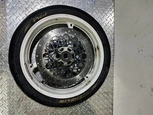 2008-2009 SUZUKI GSXR 600 GSXR 750 OEM FRONT WHEEL BENT!! - Picture 1 of 9
