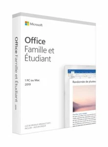 Microsoft Bureau 2019 Maison Et Étudiant -1 PC Ou Mac - Photo 1/1