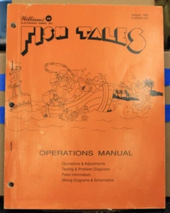 Fish Tales Pinball Operations Manual - Williams - Picture 1 of 3
