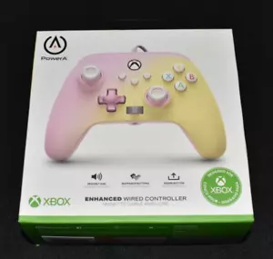 New Sealed Power A Xbox Enhanced Wired Controller - Pink Lemonade - Picture 1 of 6