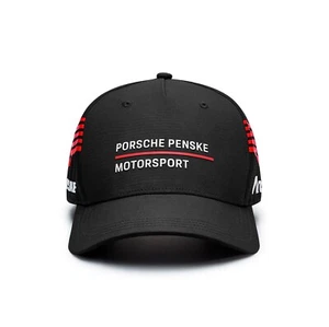 Porsche Penske Motorsport Official Team Cap Black Baseball Cap - Picture 1 of 4