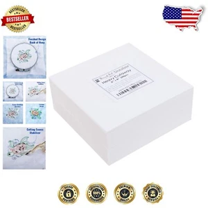 3.2 oz Heavy Cutaway Stabilizer - 200 Precut Sheets for Professional Embroidery - Picture 1 of 10