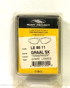 Rudy Project Transparent Spare Lenses LE8511 Graal SX New In Orig Package - Picture 1 of 2
