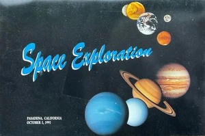 USPS PROGRAMA DE CEREMONIA 2577A Exploración Espacial Las 9 Plantas y Nuestra Luna Folleto - Imagen 1 de 4