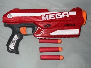 Nerf N-Strike Elite Mega MAGNUS Dart Gun Blaster Working - Picture 1 of 2