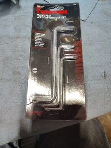 New Tekton 3pc. Offset Screwdriver Set Flat Phillips No.2944 - Picture 1 of 6