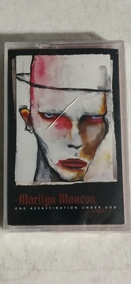 MARILYN MANSON - одно убийство под Богом запечатанный совершенно новый красный кассета - Изображение 1 из 4