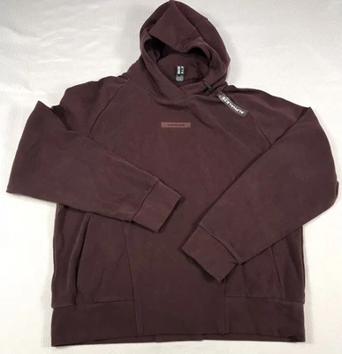 Мужская толстовка с капюшоном Alphalete размер большой бордовый темно-бордовый красный новый - Изображение 1 из 4