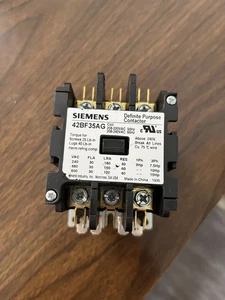 SIEMENS 42BF35AG 61432 3 Pole 208 220 240 VAC Contactor Definite Purpose ( NEW) - Picture 1 of 2