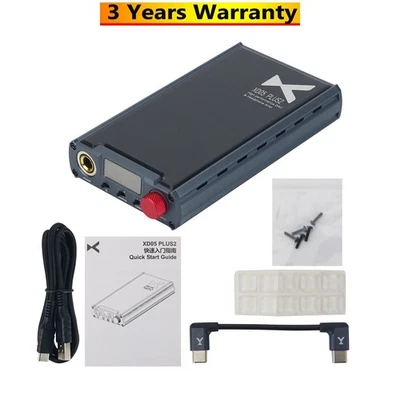 XDUOO XD-05 Plus 2 Headphone Amplifier Decoder 2-in-1 DAC Bluetooth 5.1 1200mW # - Image 1 of 4